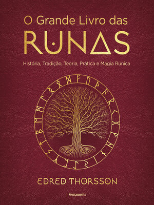 cover image of O grande livro das runas